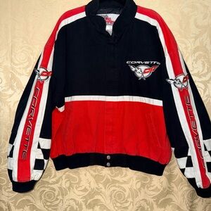 Corvette Black and Red Performance Jacket